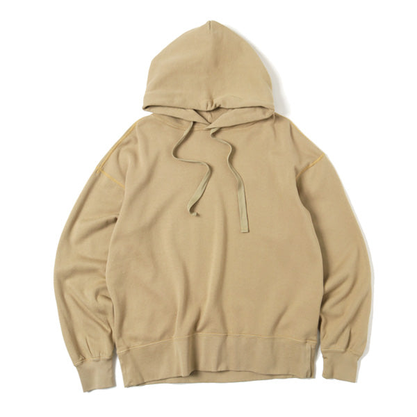 ONESIDE RAGLAN PARKA ORGANIC PERU PIMA FLEECE