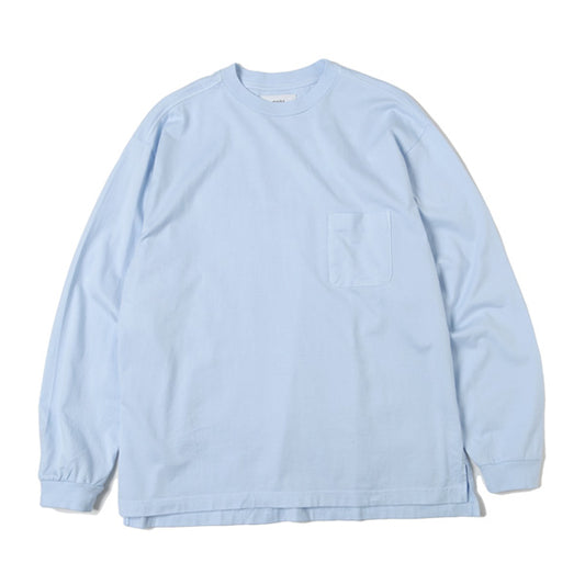 POCKET TEE L/S COMED COTTON