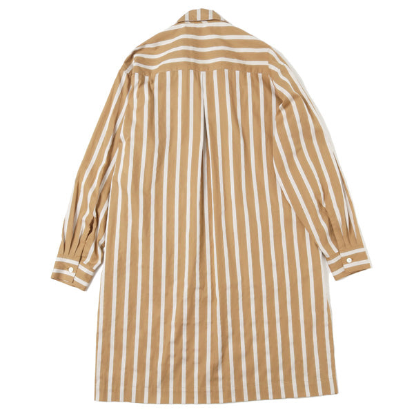 LONG SHIRTS COAT DOBBY STRIPE