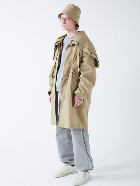 DETACHABLE WRAP COAT