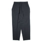 WIDE TAPERED SLACKS(WOOL GABARDINE)