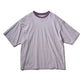 Hard Twisted Stripe Jersey Half-sleeve Tee