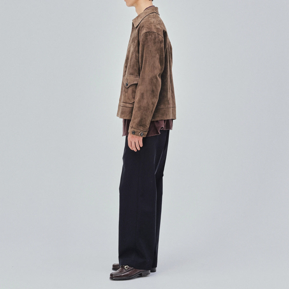 Goat Suede Sports Jacket 8/7arrival