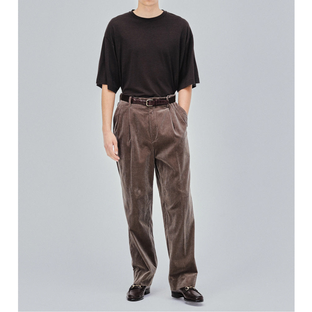 Cotton Corduroy Shoecut Slacks 8/7arrival