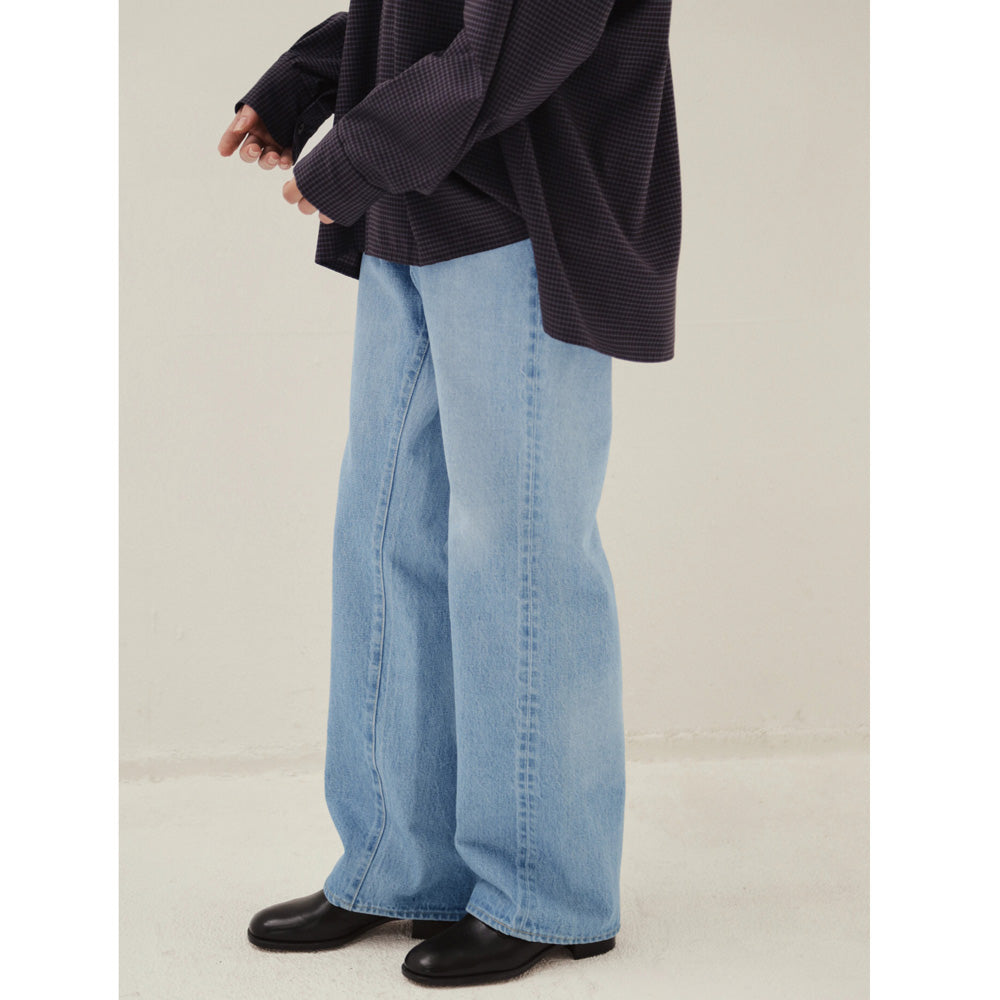 パンツ KAPTAIN SUNSHINE Straight Denim Pants KAPTAIN SUNSHINE (キャプテン サンシャイン) Skate Shoecut Denim