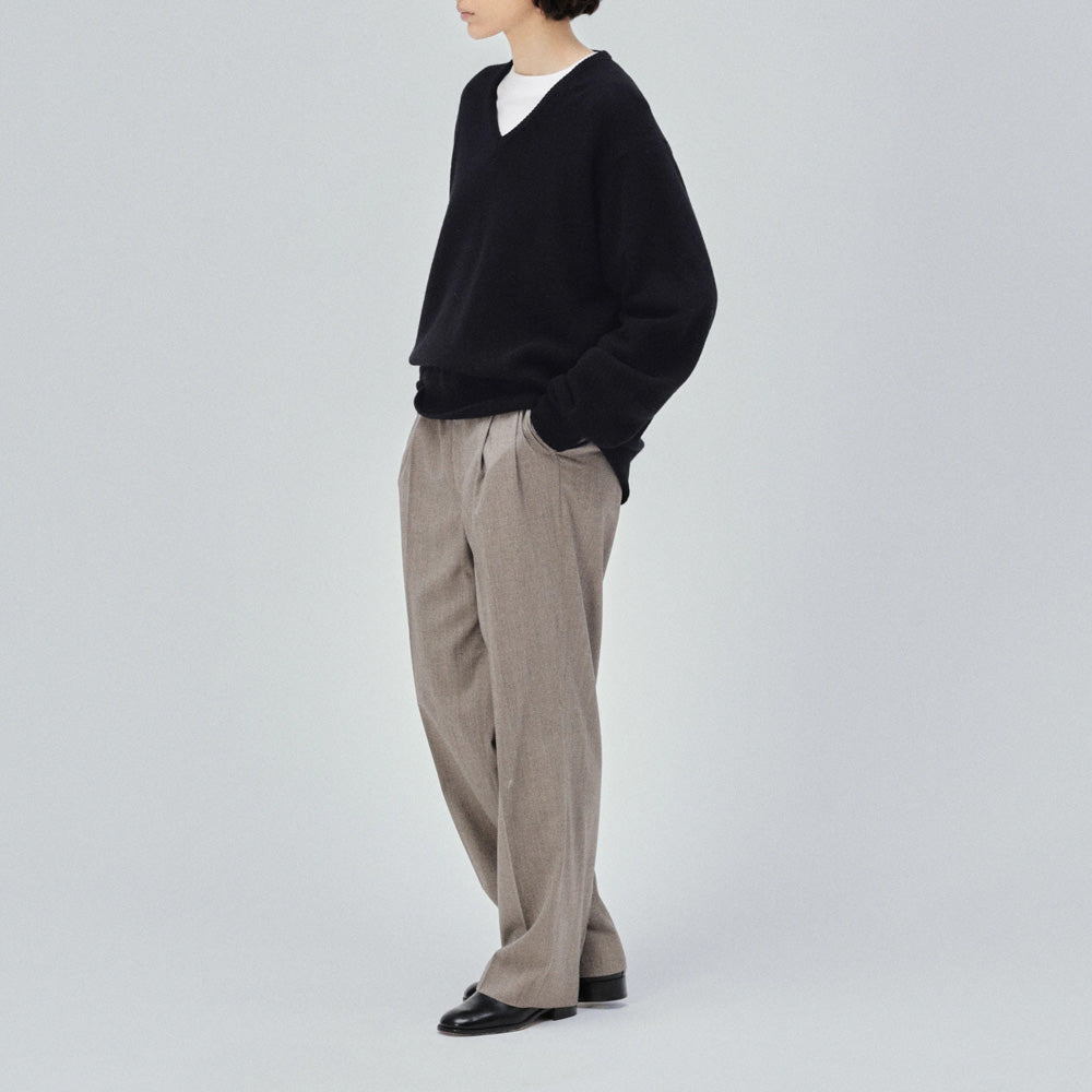 Lambswool V-neck Pullover