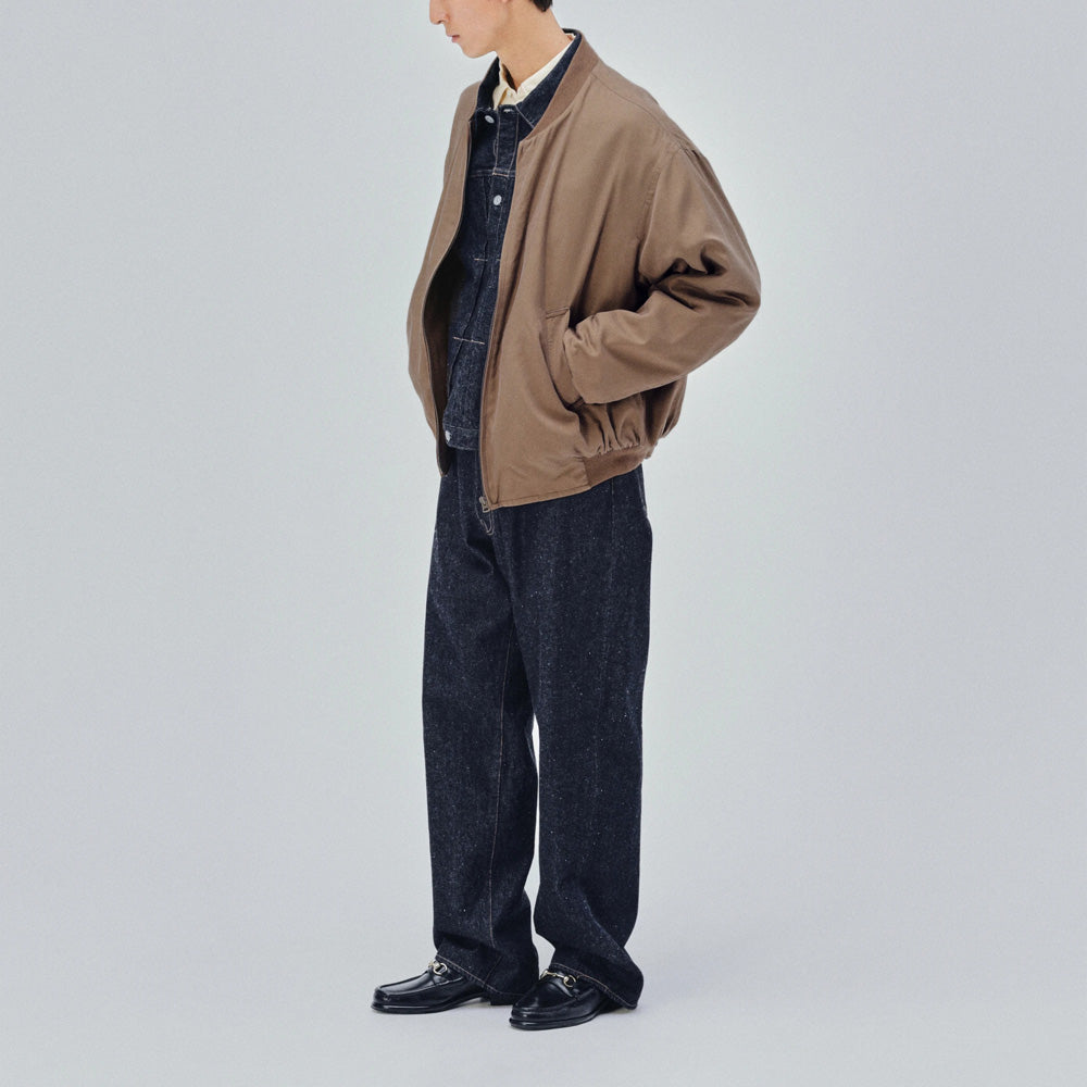 Silk Bomber Jacket
