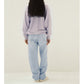 5P Zipper Front Denim Pants(INDIGO ICE WASH)