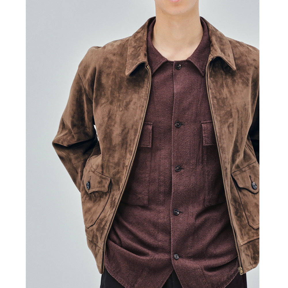 Goat Suede Sports Jacket 8/7arrival