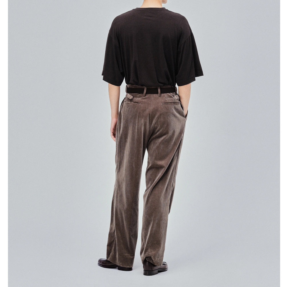 Cotton Corduroy Shoecut Slacks 8/7arrival