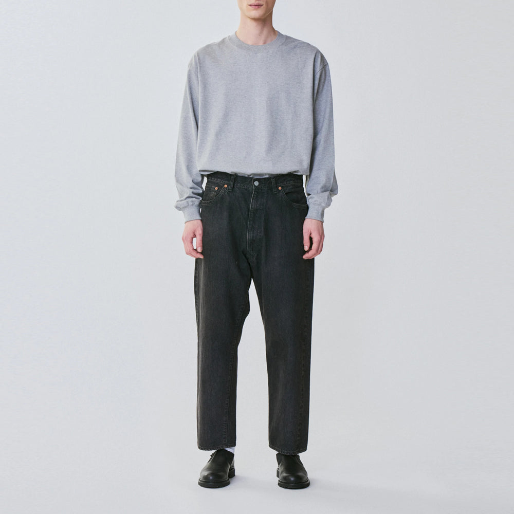 5P Zipper Front Denim Pants(VINTAGE WASH)
