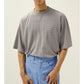 Hard Twisted Stripe Jersey Half-sleeve Tee