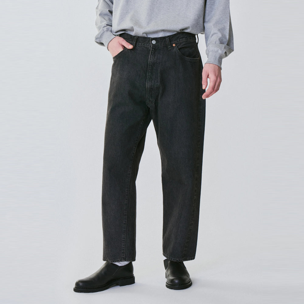 5P Zipper Front Denim Pants(VINTAGE WASH)