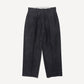 Wool Flannel Wide Trousers