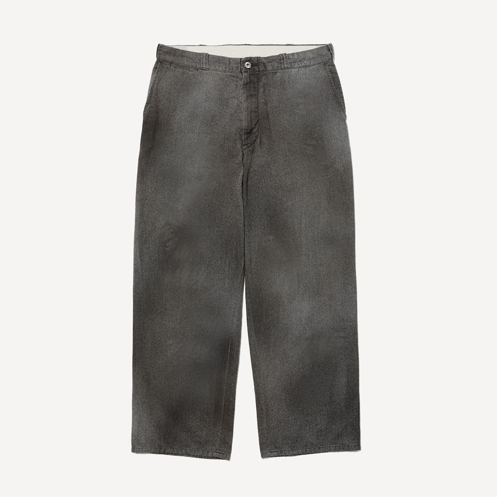 Vintage Black Chambray Work Pants
