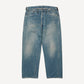 No.22 Washed Wide Denim Pants(INDIGO)