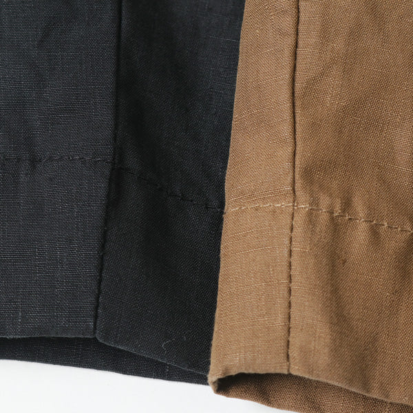 LINEN WEATHER / EASY WIDE SHORT PANT