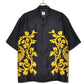 WA-NECK SILK H/S SHIRT