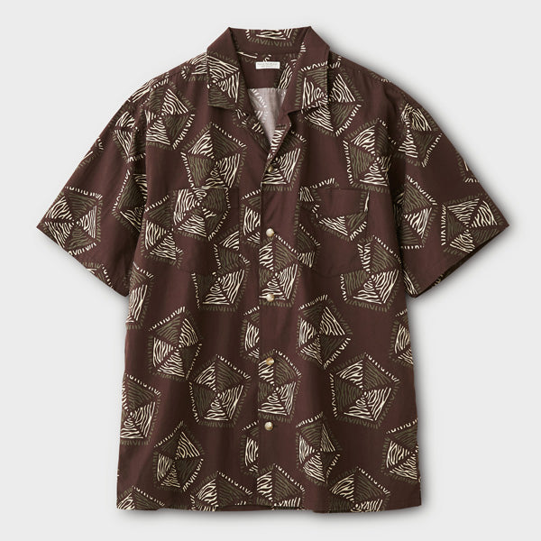 AFRICAN PATTERN SS SHIRT