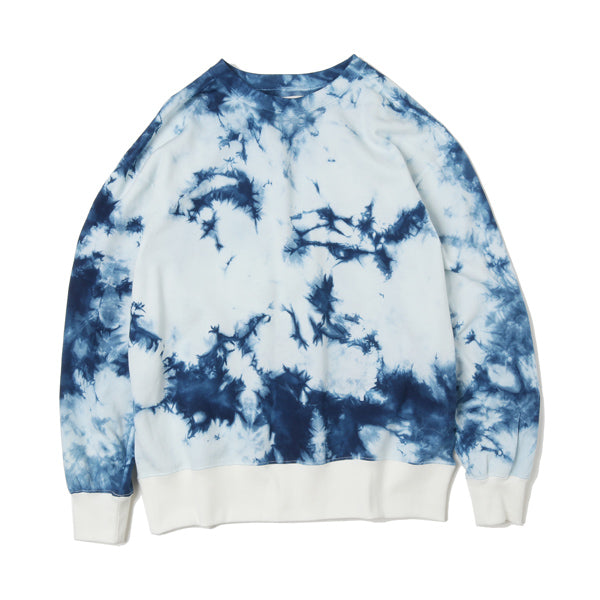 ONESIDE RAGLAN CREW NECK TIE-DYE