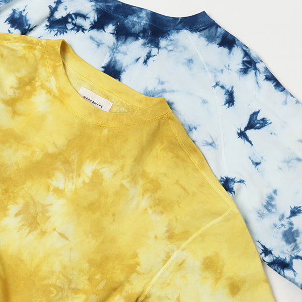 ONESIDE RAGLAN CREW NECK TIE-DYE