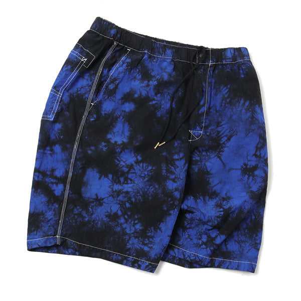 NYLON SHORTS(BLACK×BLUE)