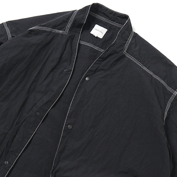 NYLON WA-NECK H/S SHIRT