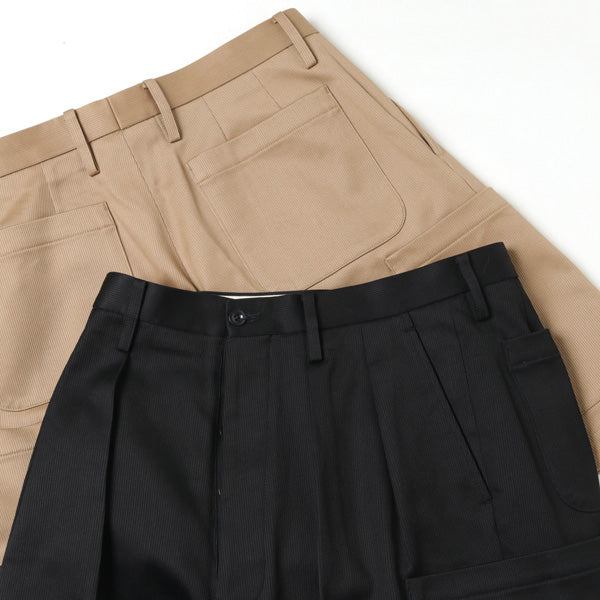 Cotton Pique Cargo Shorts