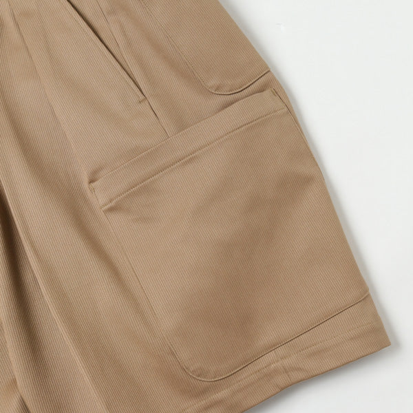 Cotton Pique Cargo Shorts