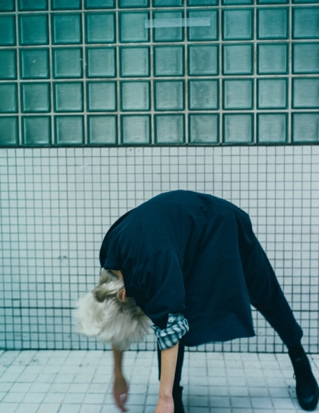 CUFFED JACKET(NAVY)