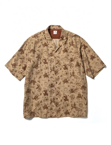 OLD NANPOU NOTCHED COLLAR H/S SHIRT