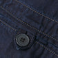OPEN COLLAR DENIM SHIRT