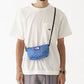 Logo Print Mesh Pouch S