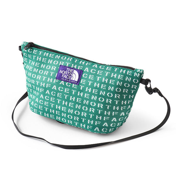 Logo Print Mesh Pouch M