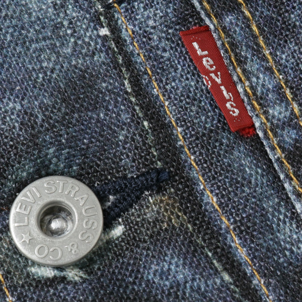 リネンキャンバスプリント Levi's Wネーム J920