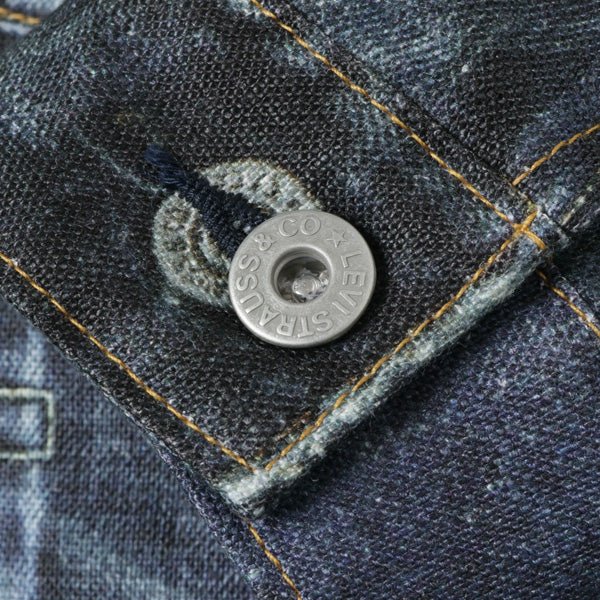 リネンキャンバスプリント Levi's Wネーム J920