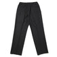 FLAT TAPERED EASY TROUSERS ORGANIC COTTON GABARDINE