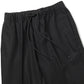 FLAT TAPERED EASY TROUSERS ORGANIC COTTON GABARDINE