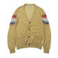 NATIVE BORDER MOHAIR KNIT CARDIGAN