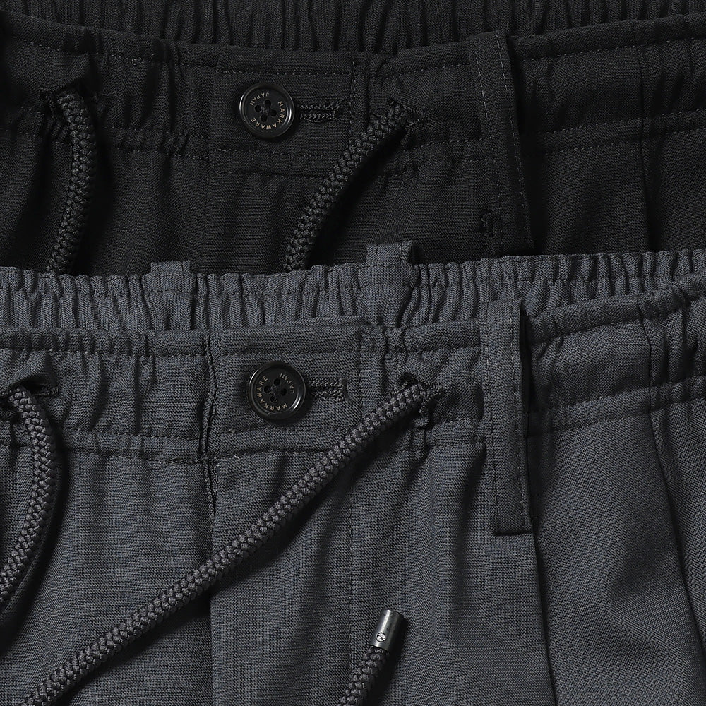 MARKAWARE(マーカウェア) - TRIPLE PLEATED EASY TROUSERS ORGANIC