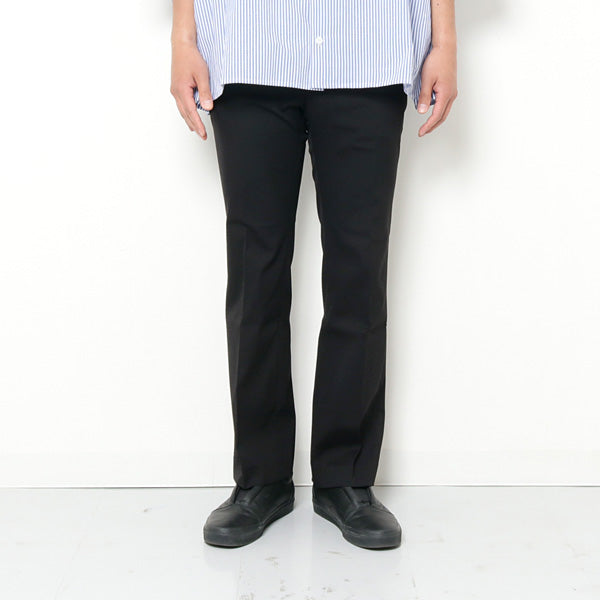 SLIM FLARE SLACKS