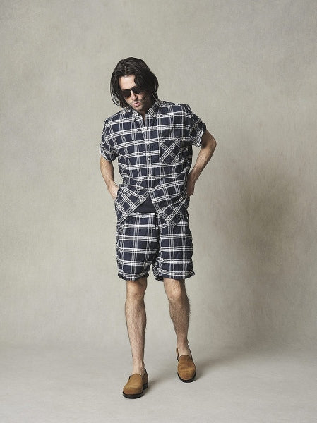 SOLDIER EASY SHORTS L/C/P BROAD PLAID