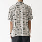 Geometric Print H/S Shirt