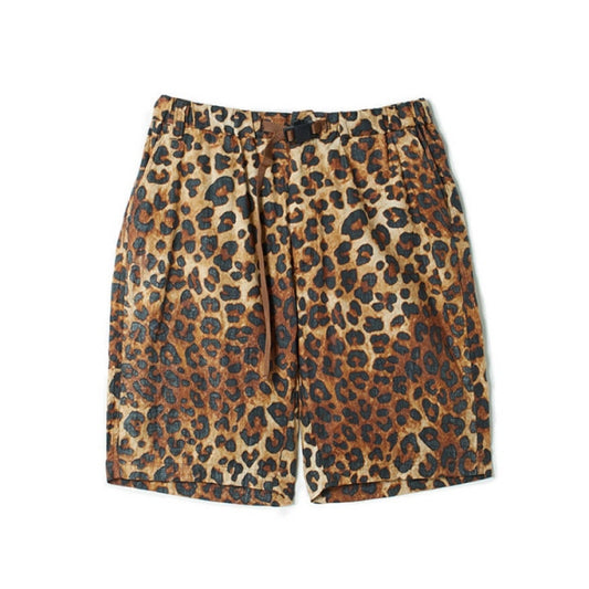 LEOPARD PRINTED EASY SHORT PANTS