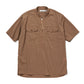 WORKER PULLOVER SHIRT R/F S/S W/P RIPSTOP STRETCH