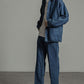 COACH SHIRT COTTON LINEN DENIM