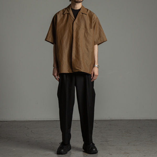 BIG POCKET SHIRT CUPRO LINEN COTTON