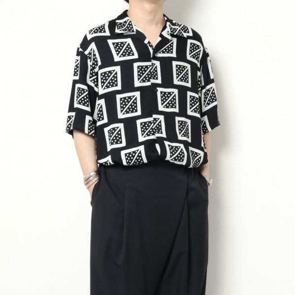 MASU MASU OPEN COLLAR H/S SHIRT