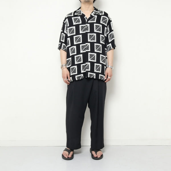 MASU MASU OPEN COLLAR H/S SHIRT