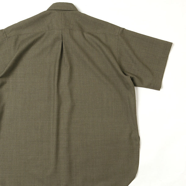 COMFORT FIT SHIRTS S/S SUPER120s WOOL TROPICAL